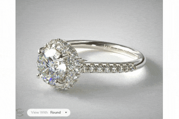 James Allen engagement ring