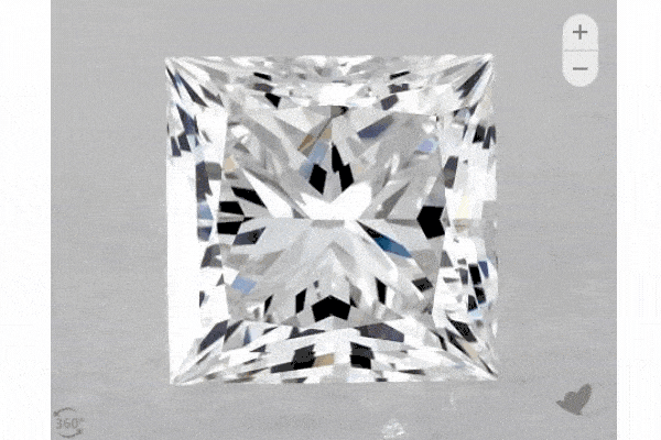 Princess cut diamond