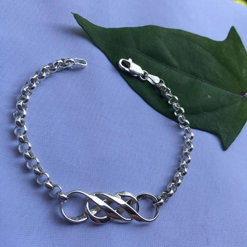 Mobius Double Infinity Bracelet 