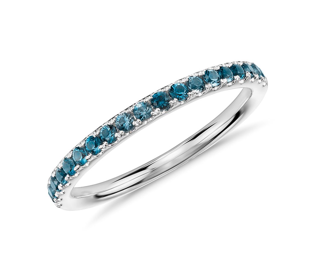 Riviera Pavé Topaz Ring