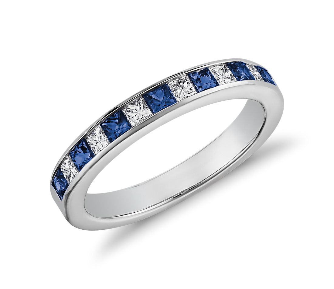 Sapphire and Diamond Ring