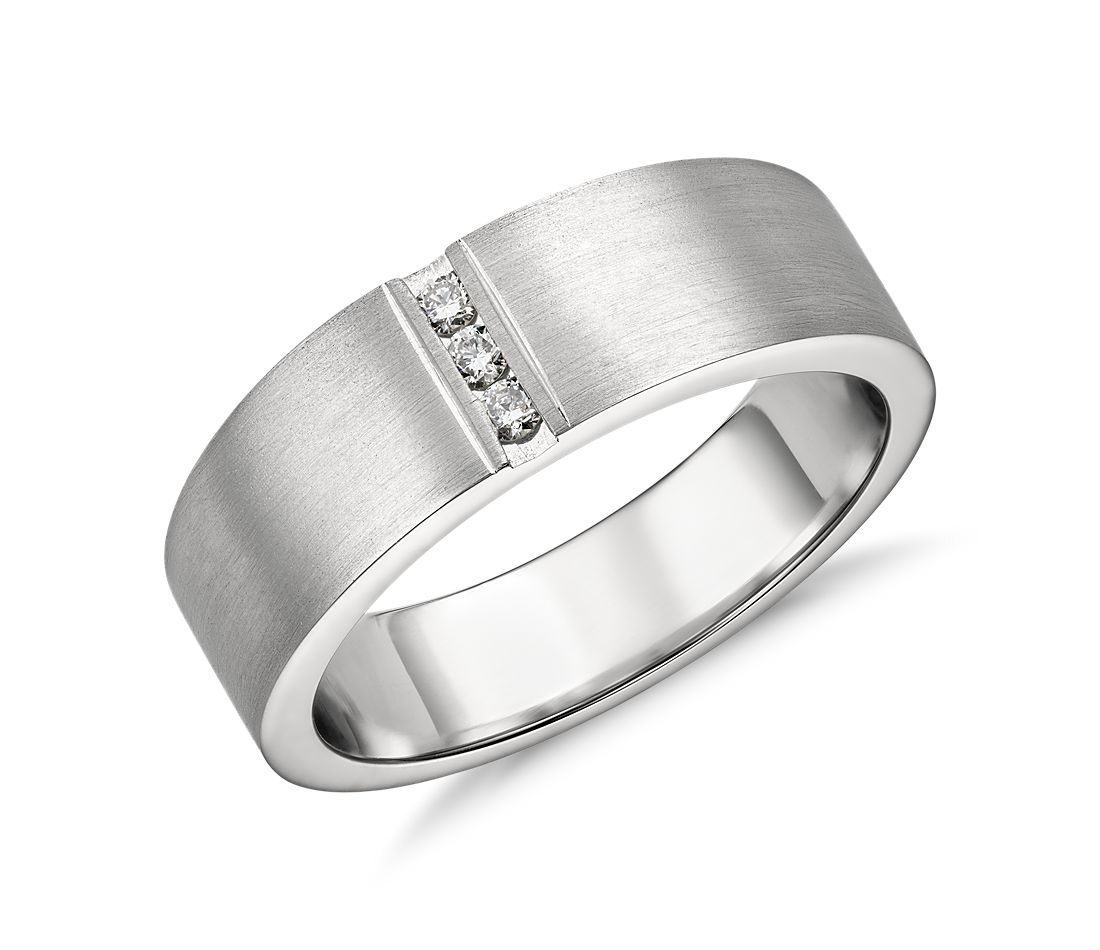 Modern Channel Diamond Band