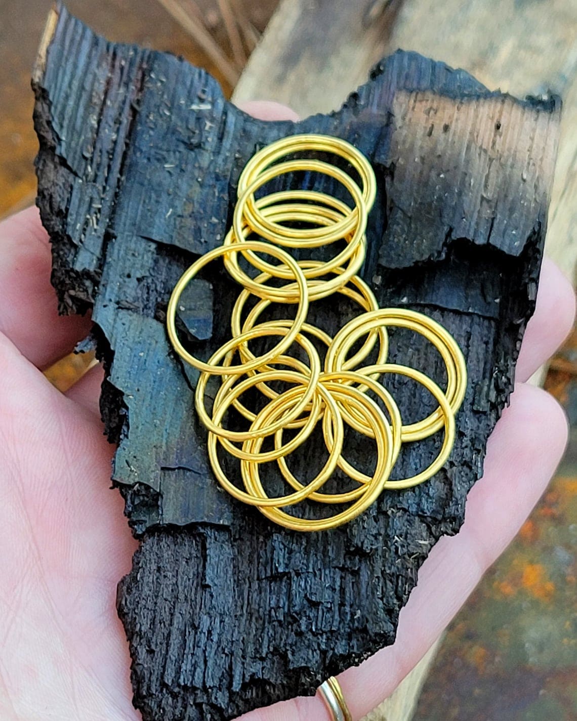 24k gold bands