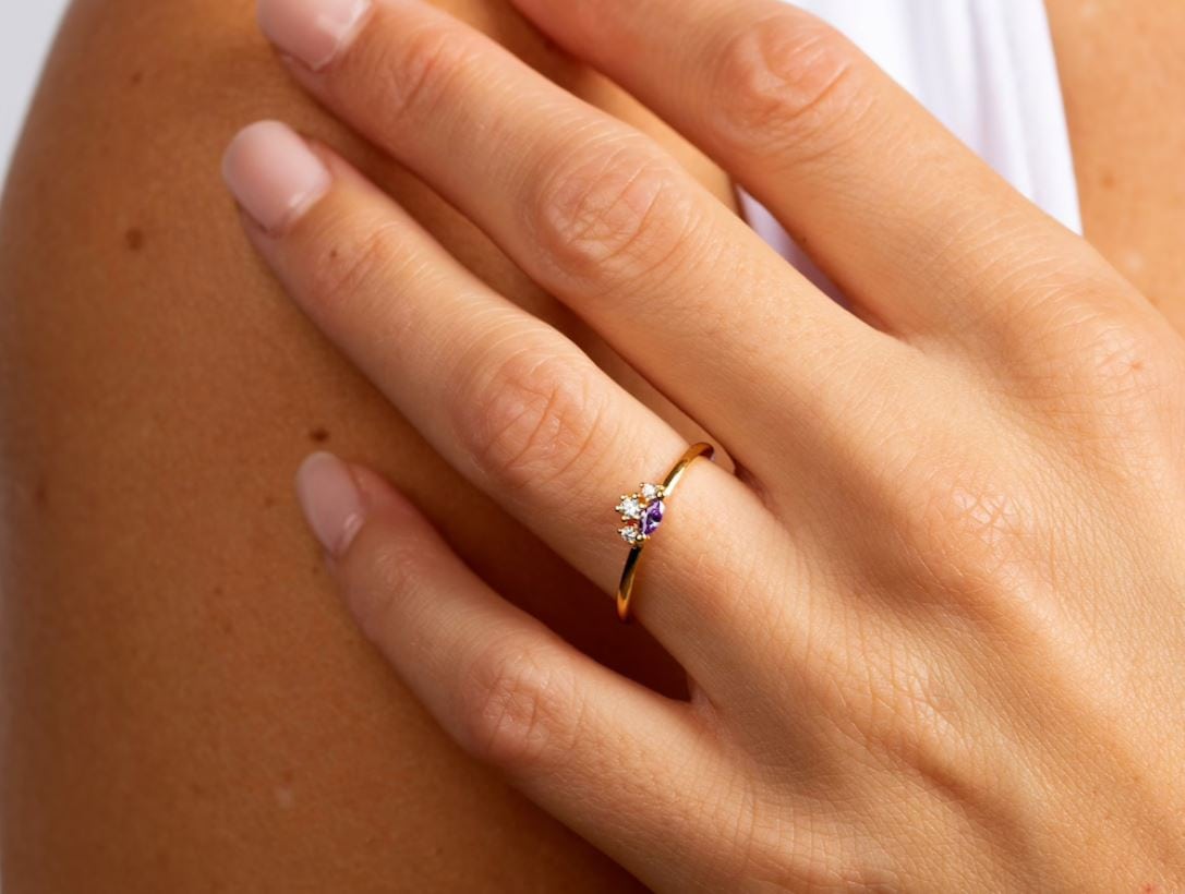 Amethyst ring