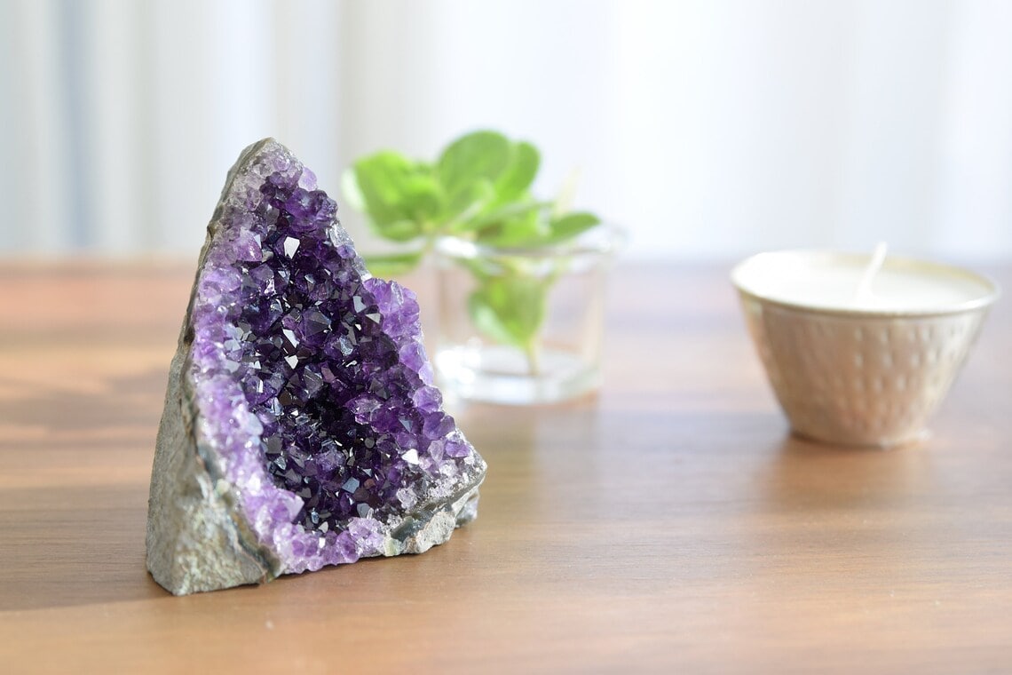 Amethyst geode