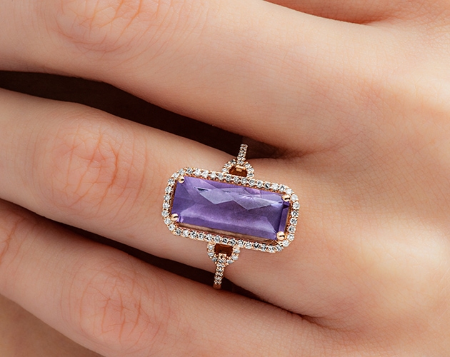 Amethyst ring