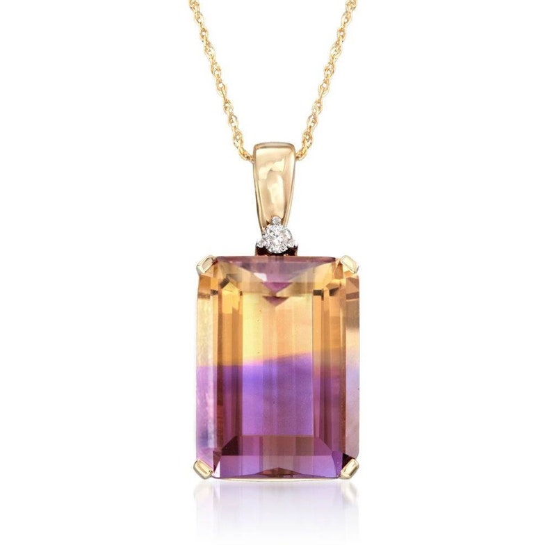 Ametrine pendant