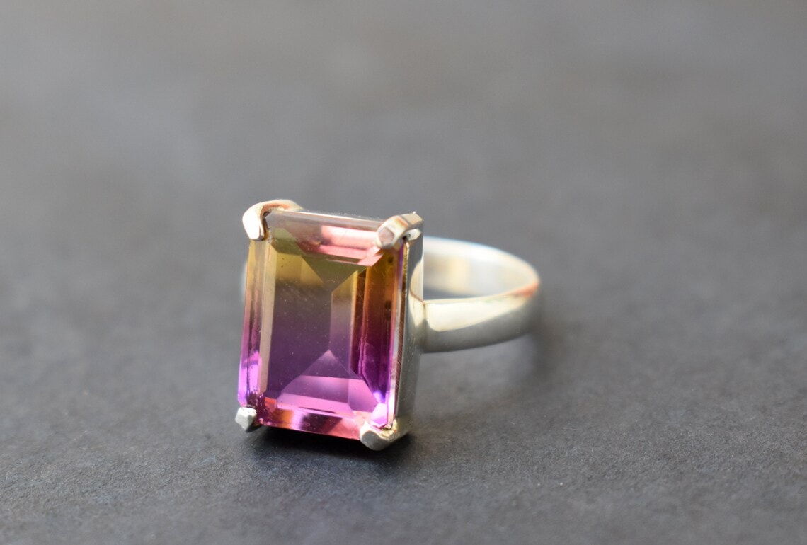 Ametrine Ring