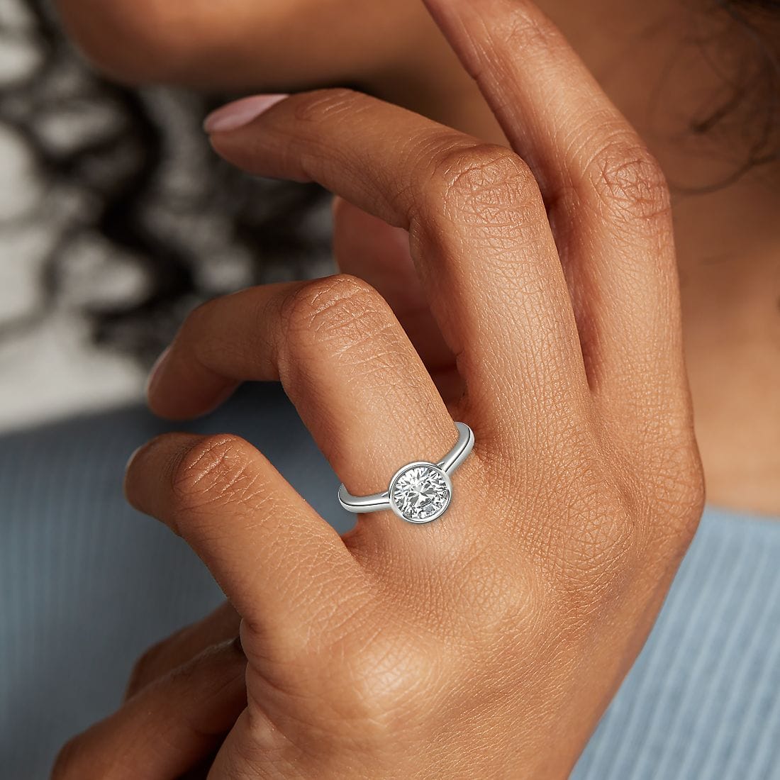 bezel setting ring
