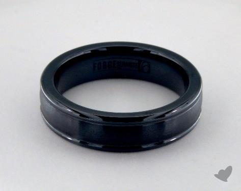 black ceramic ring