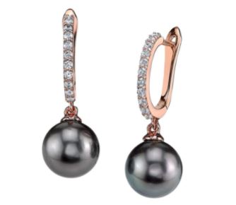 Black Tahitian pearls