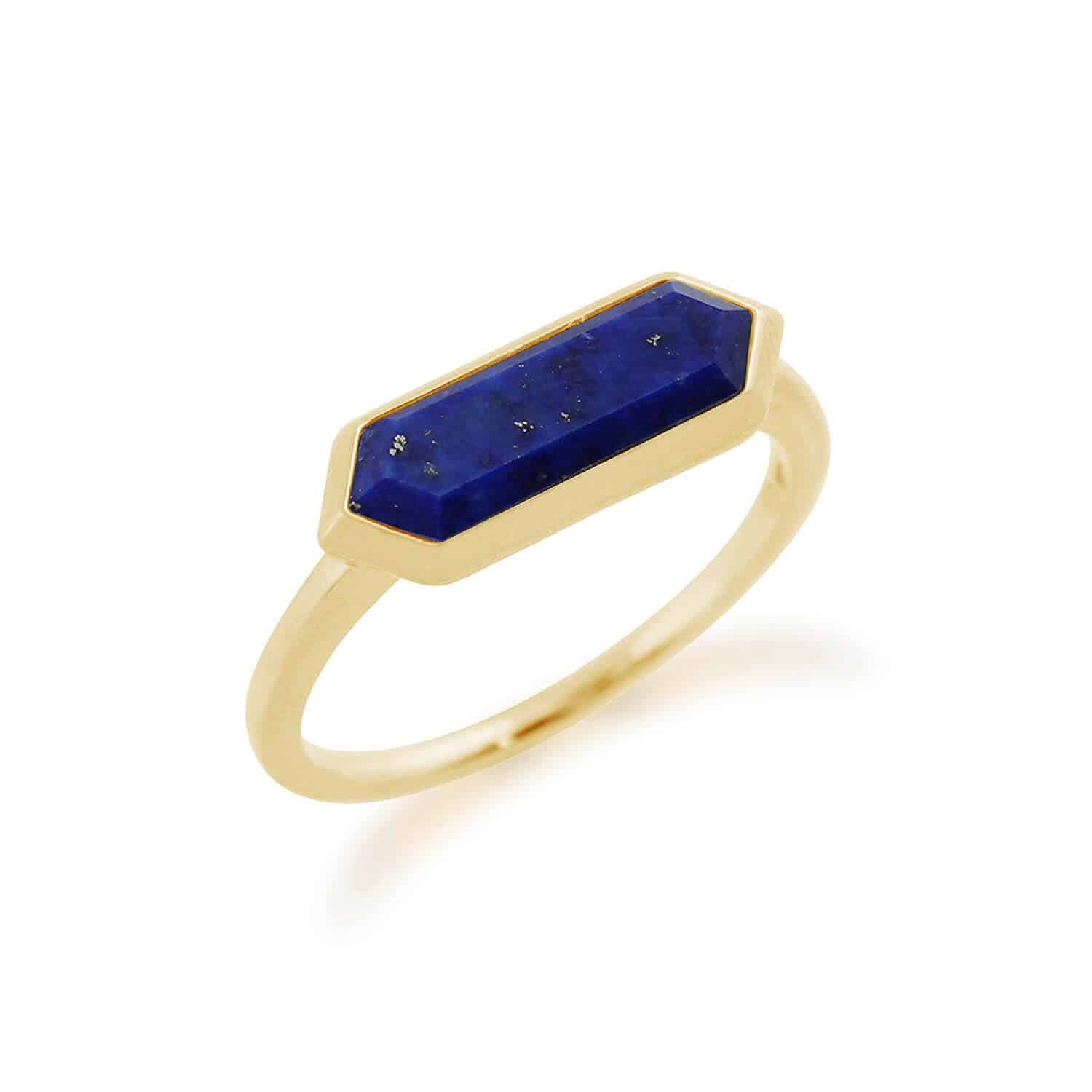 Blue Lapis Lazuli ring