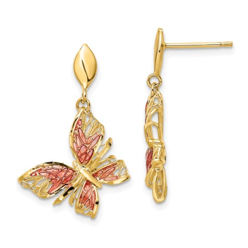 Butterfly earrings