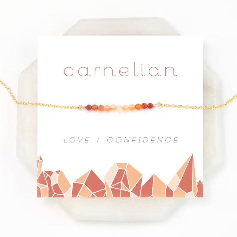 Carnelian necklace