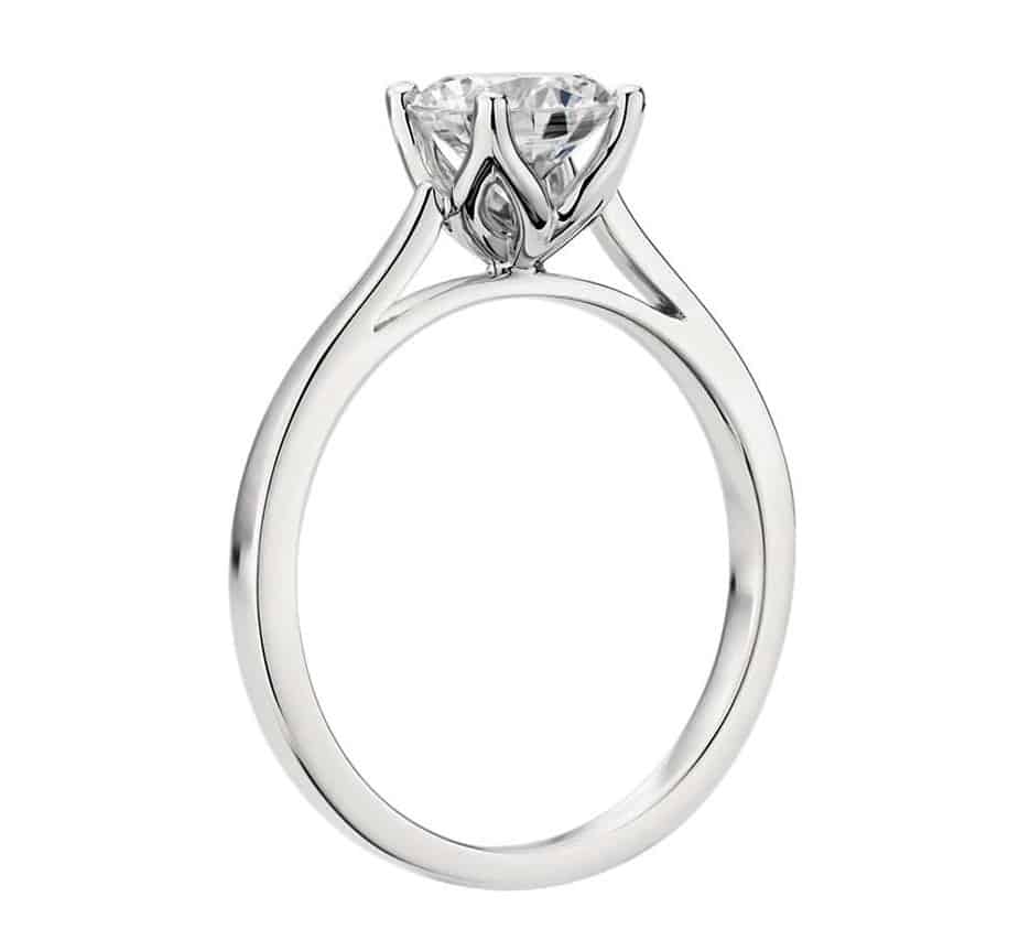 cathedral engagement ring setting