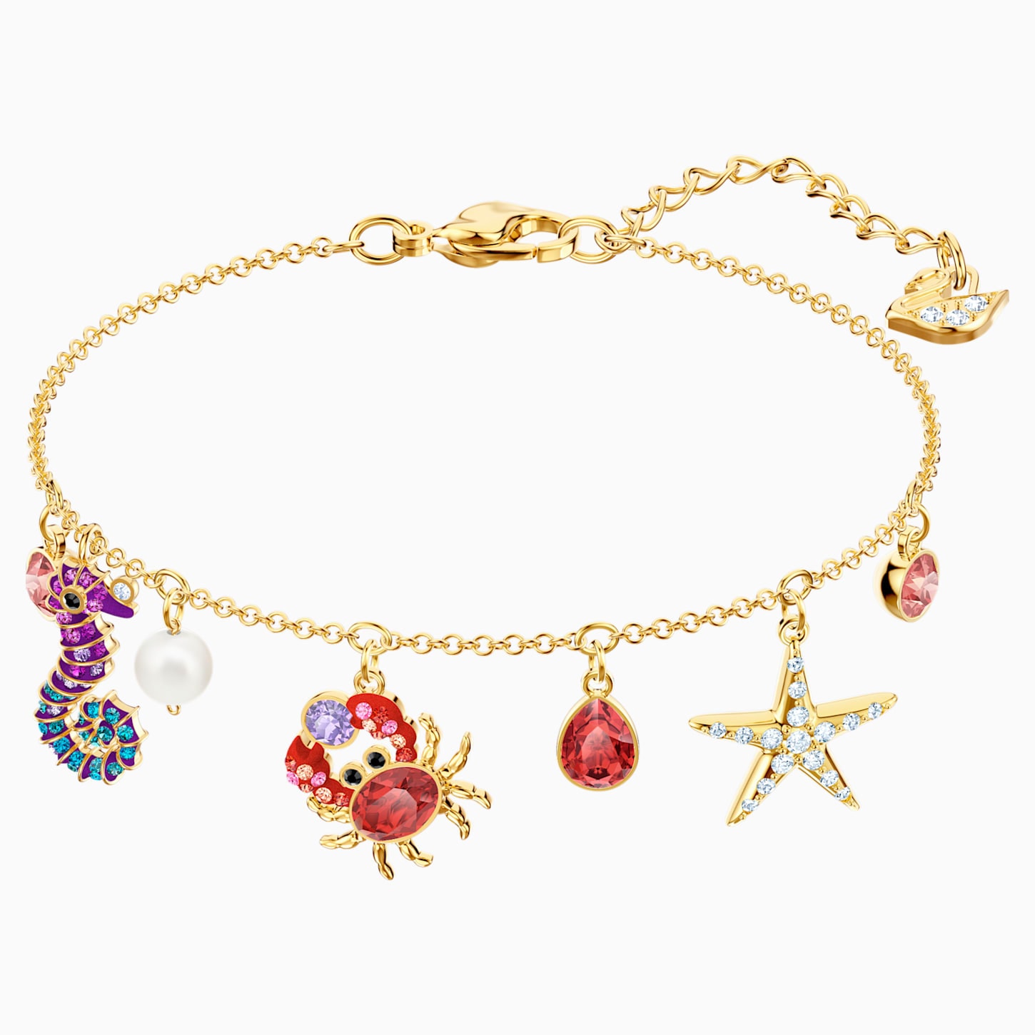 charm bracelet swarovski