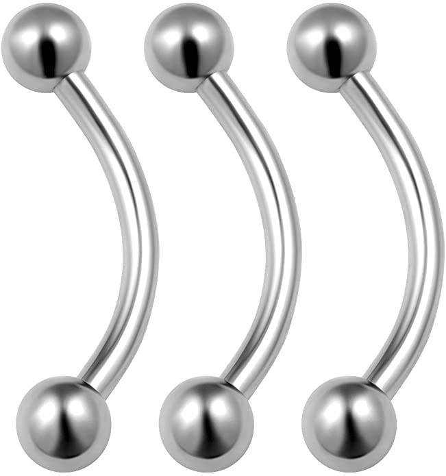 Curved barbell