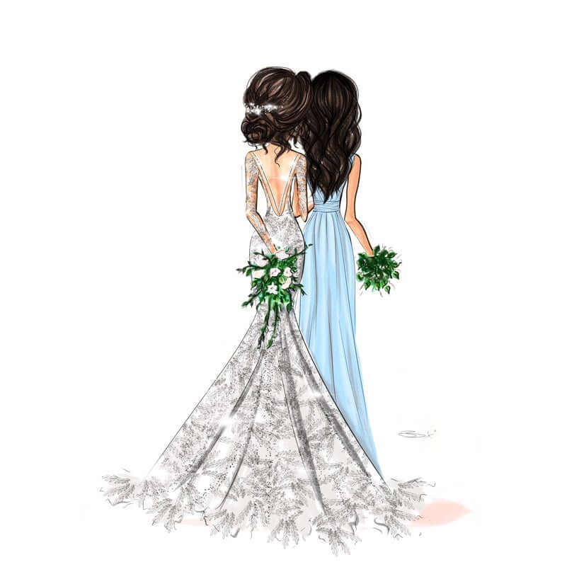 customizable fashion art illustration