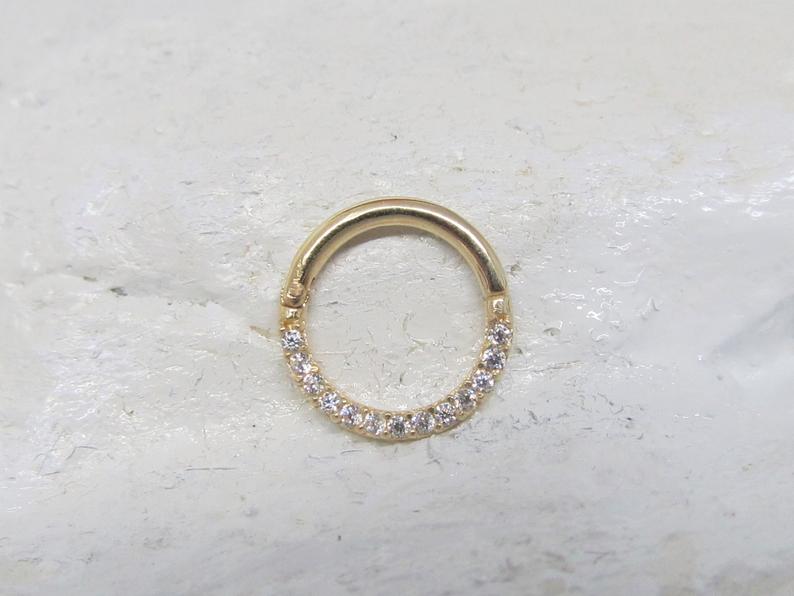 daith piercing clicker jewelry