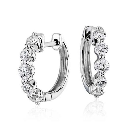 Floating Diamond Earrings