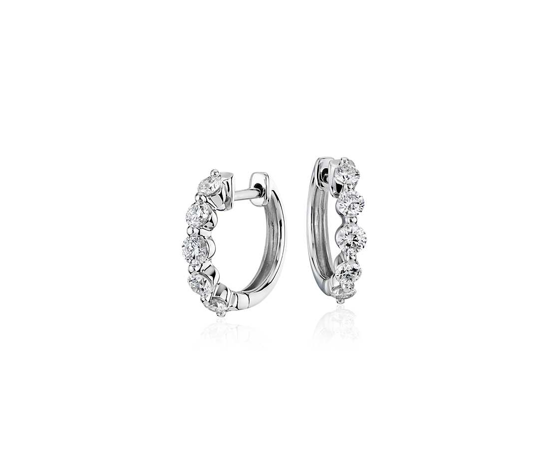 Floating Diamond Earrings
