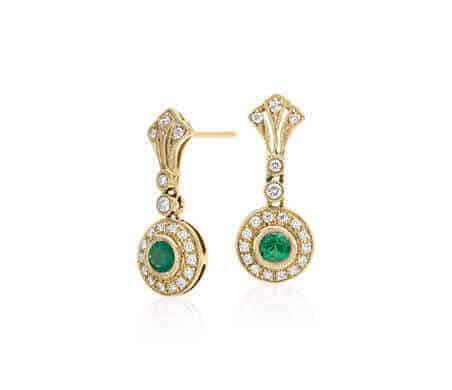 Emerald Earrings