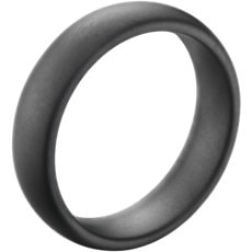 Grey tungsten men's ring