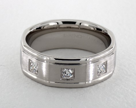 gypsy setting male wedding ring