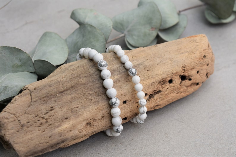 Howlite bracelets