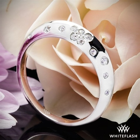 knife-edge wedding band