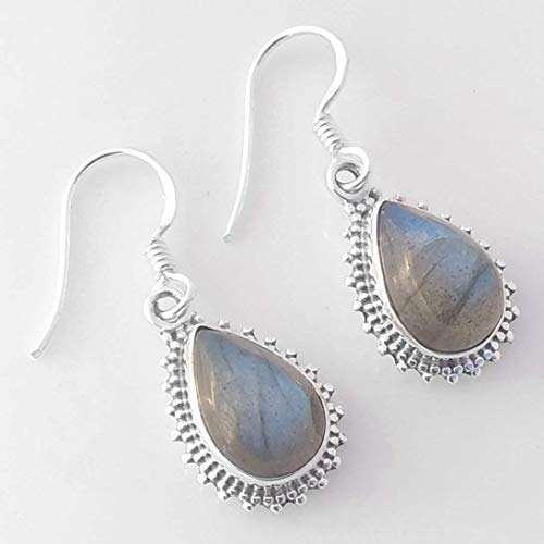 labradorite earrings