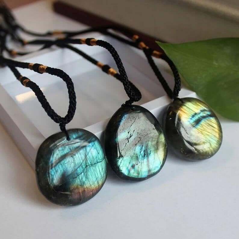 Labradorite pendants