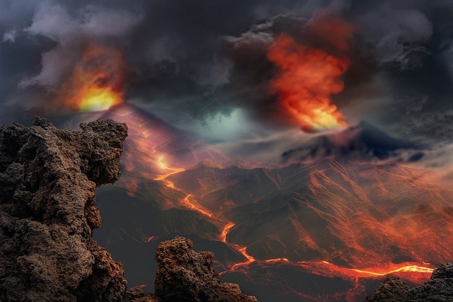 volcanoes