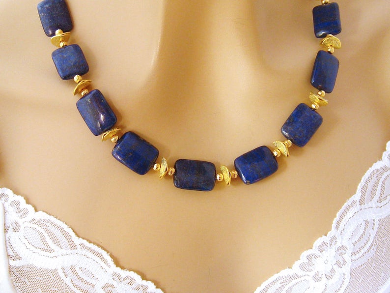 Lapis lazuli necklace