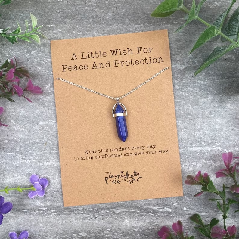 Lapis Lazuli Pendant Necklace