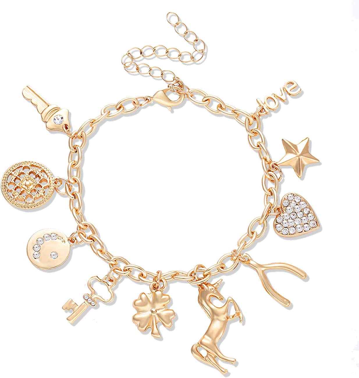 Link charm bracelet