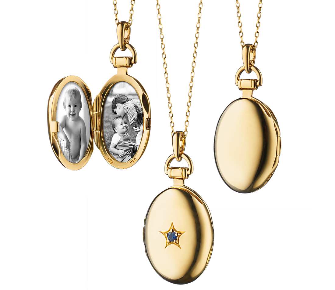 Gold locket gift
