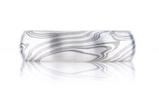 Mokume Gane wedding ring