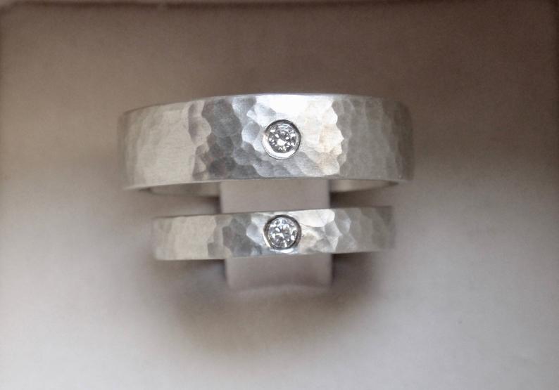 matching flush setting rings