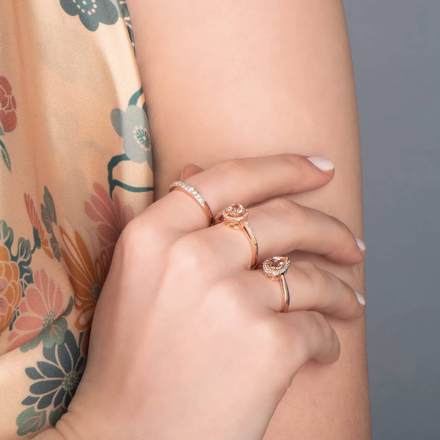 morganite rings
