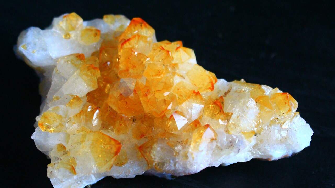 Natural unheated citrine yellow