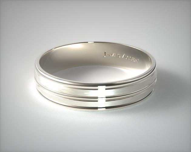 Palladium wedding band