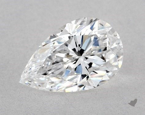 Pear shape diamond