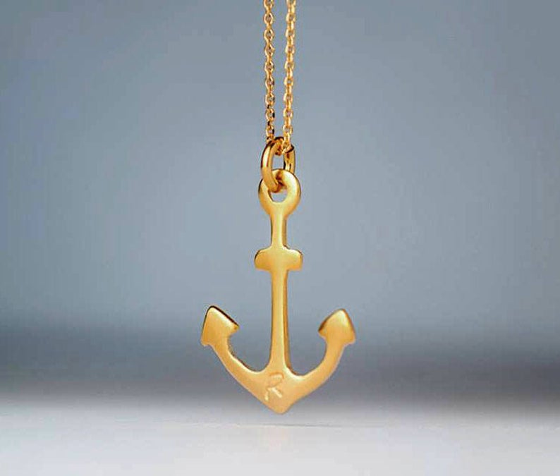 Personalized anchor pendant