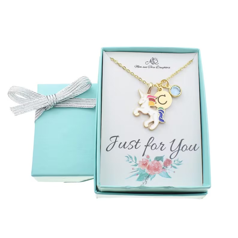 Personalized Unicorn Necklace