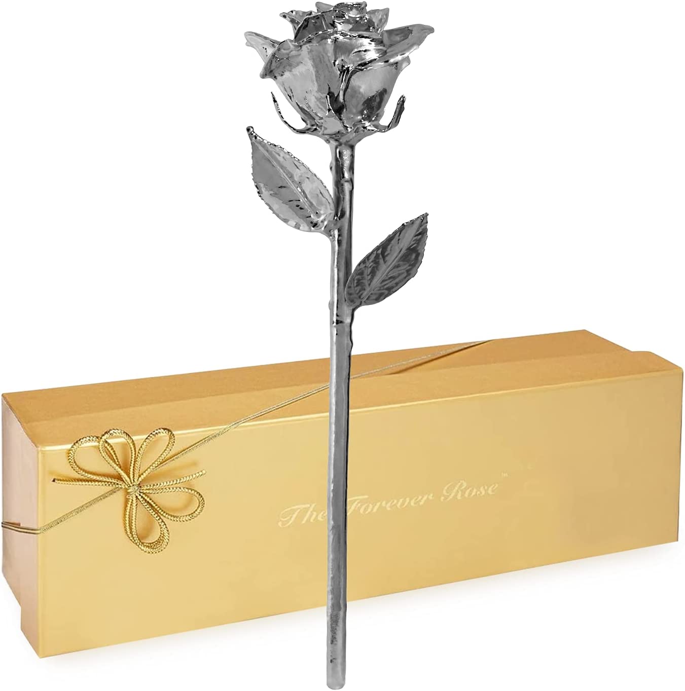 platinum dipped roses