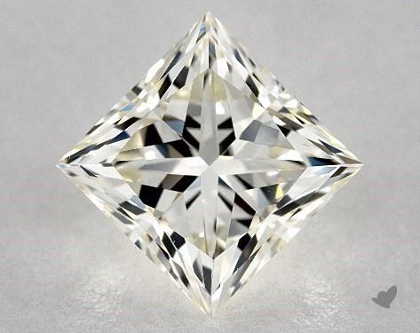 Princess shape true hearts diamond by James Allen