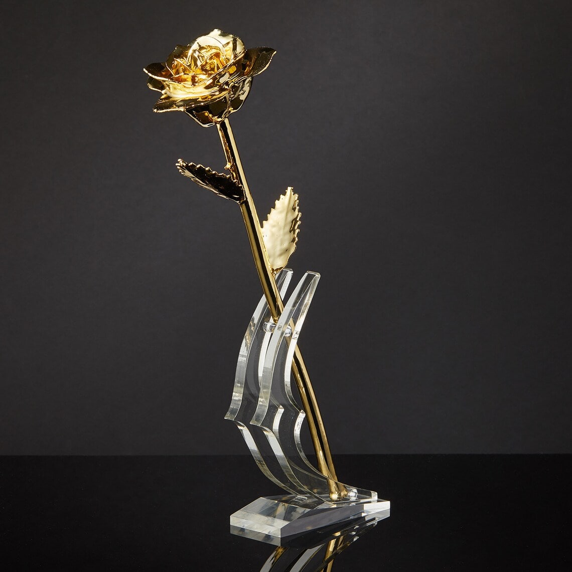 rose dipped in gold 