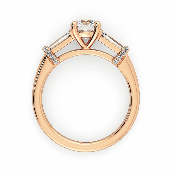 Rose gold ring
