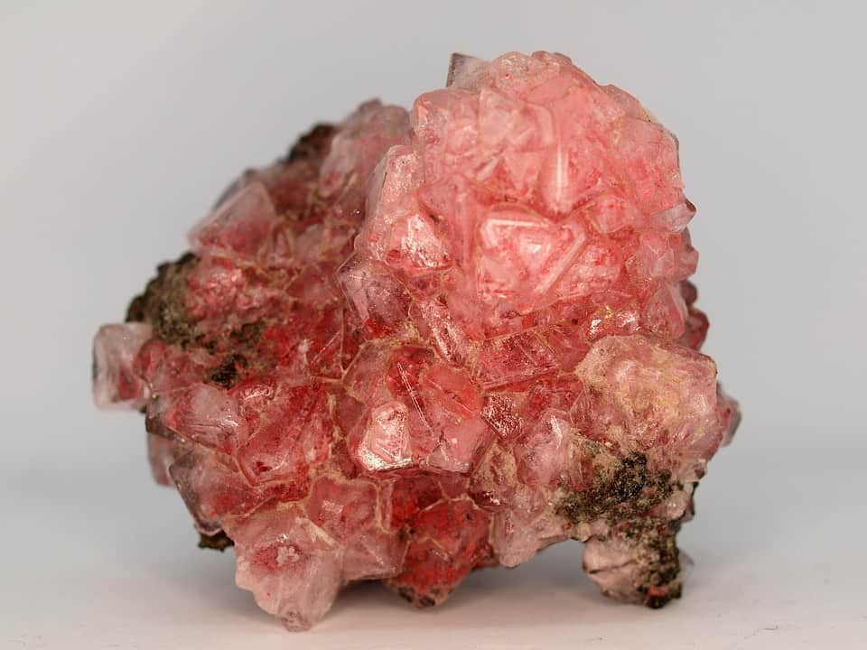 rose quartz rough